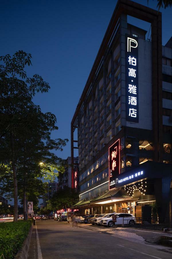 Paco Hotel Guangzhou Jiangtai Road Metro Branch Kültér fotó